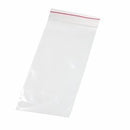 BAG RED LINE ZIP CLOSURE CLEAR4X8 2MIL 100PK 10PK/CS