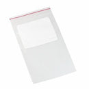BAG RED LINE ZIP CLOSURE CLEAR6X9 2MIL 100PK 10PK/CS