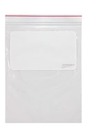 BAG RED LINE ZIP CLOSURE CLEAR8X10 2MIL 100PK 10PK/CS