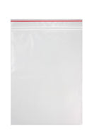 BAG RED LINE ZIP CLOSURE CLEAR9X12 4MIL 100/PK 10PK/CS