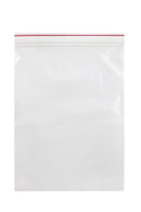 BAG RED LINE ZIP CLOSURE CLEAR10X13 4MIL 100/PK 5PK/CS