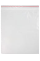 BAG RED LINE ZIP CLOSURE CLEAR12X15 4MIL 100/PK 5PK/CS