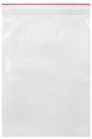 BAG RED LINE ZIP CLOSURE CLEAR13X18 4MIL 100/PK 5PK/CS
