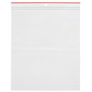 BAG RED LINE ZIP CLOSR CLR W/HOLE 10X12 4MIL 100/PK 10PK/CS
