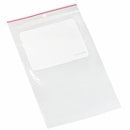 BAG RED LINE ZIP CLOSR CLR W/6X9 4MIL 100/PK 10PK/CS