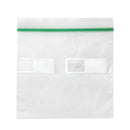 BAG FOOD SERVICE COLORZIP1.5MIL 6.5X6 SANDWICH 500/BX 1BX/CS