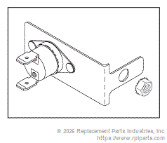 RPI MIA092 Fan Thermostat Assembly