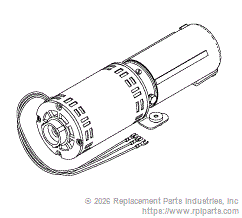 RPI MIA124 Motor/Pump Assembly 