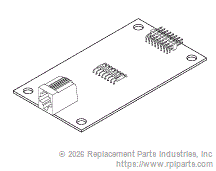 RPI MIB306 Hand Control Pc Board 