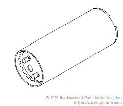 RPI MIC019 Capacitor (124-149 Μf, 250Vac)