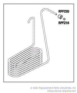 RPI MIC037 Condensation Coil