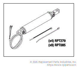 RPI MIC064 Tilt Cylinder Kit 