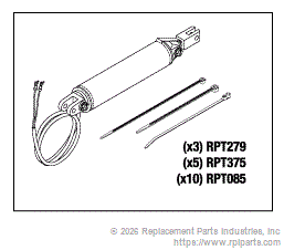 RPI MIC065 Back/Foot Cylinder Kit
