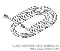 RPI MIC174 Coiled Cord 