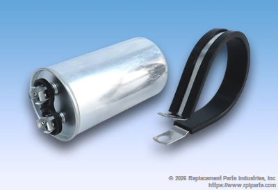 RPI MIC321 Capacitor (50Μf, 370 Vac, 50/60 Hz) 