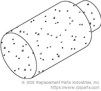 RPI MIF038 Filter (Sintered Style) 
