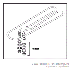 RPI MIH049 Heater Element Assembly 