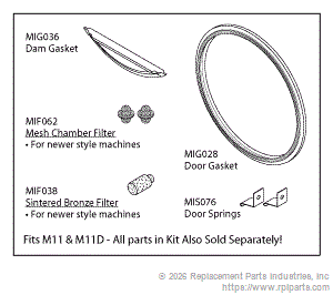 RPI MIK080 Sterilizer Pm Kit 