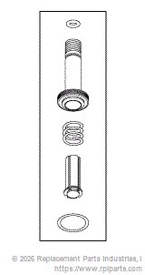 RPI MIK110 Solenoid Valve Repair Kit