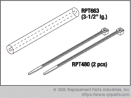 RPI MIK117 Pressure Tube Kit 