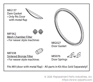RPI MIK158 Sterilizer Pm Kit