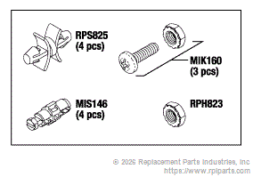 RPI MIK159 Pcb Mounting Kit