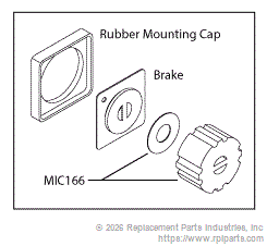 RPI MIK167 Brake & Coupler Kit 