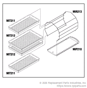 RPI MIK209 Rack And Tray Kit 