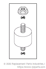 RPI MIK231 Motor Mount Kit 