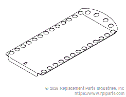 RPI MIP205 Tray Plate 