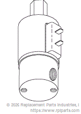 RPI MIV073 Solenoid Valve (Vent)