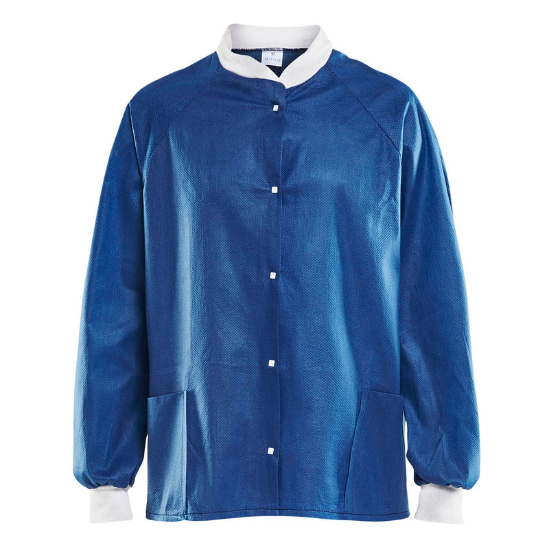 Molnlycke Health Care Us, Llc Molnlycke Barrier Wearing Apparel - Warm Up Jackets  Jacket, Large, Blue, 48/cs (30 cs/plt)
