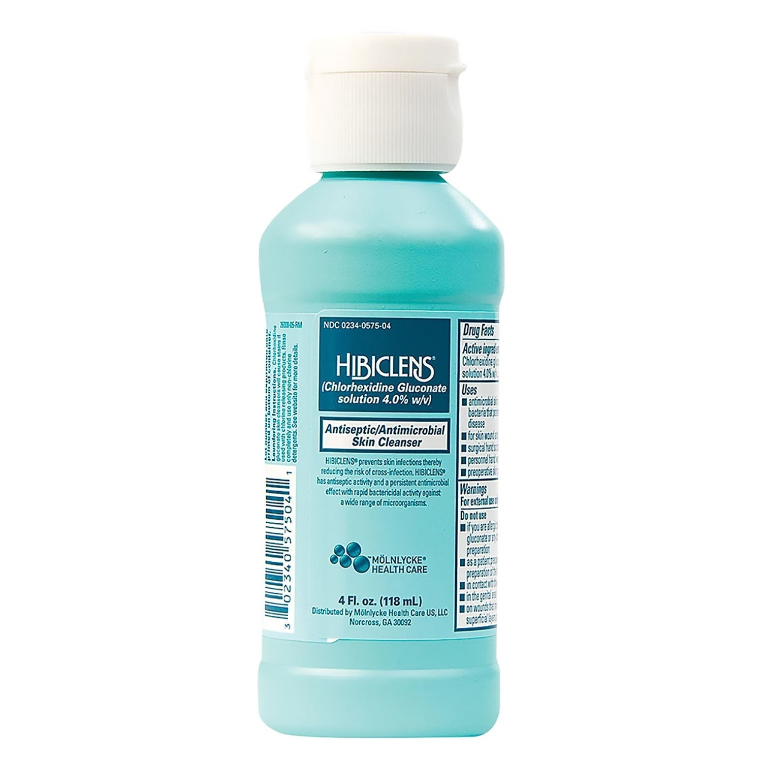 Molnlycke Health Care Us, Llc Molnlycke Hibiclens Antiseptic Antimicrobial Skin Cleanser  Skin Cleanser, 4 oz Liquid, 48/cs (72 cs/plt) &nbs
