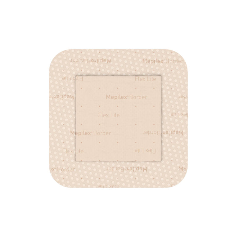 Molnlycke Health Care Us, Llc Molnlycke Mepilex Border Flex Lite Dressing  Dressing, 3" x 3", 5/bx, 14 bx/cs