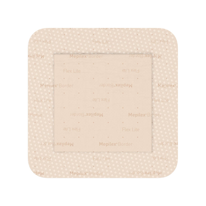 Molnlycke Health Care Us, Llc Molnlycke Mepilex Border Flex Lite Dressing  Dressing, 4" x 4", 5/bx, 10 bx/cs
