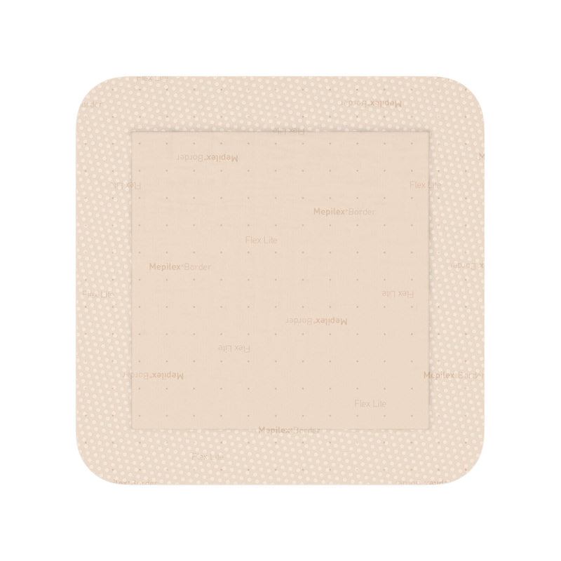 Molnlycke Health Care Us, Llc Molnlycke Mepilex Border Flex Lite Dressing  Dressing, 6" x 6", 5/bx, 10 bx/cs