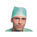 Molnlycke Health Care Us, Llc Molnlycke Barrier Surgical Cap  Sheer Bouffant Nurses Cap, Tie-Band, Basic, Green,