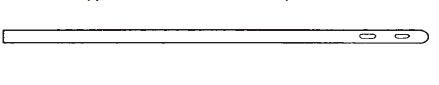 Continent Ostomy Catheter Marlen Straight Tip Uncoated PVC 30 Fr. 15 Inch Length