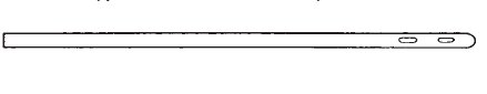 Continent Ostomy Catheter Marlen Straight Tip Uncoated PVC 30 Fr. 15 Inch Length 