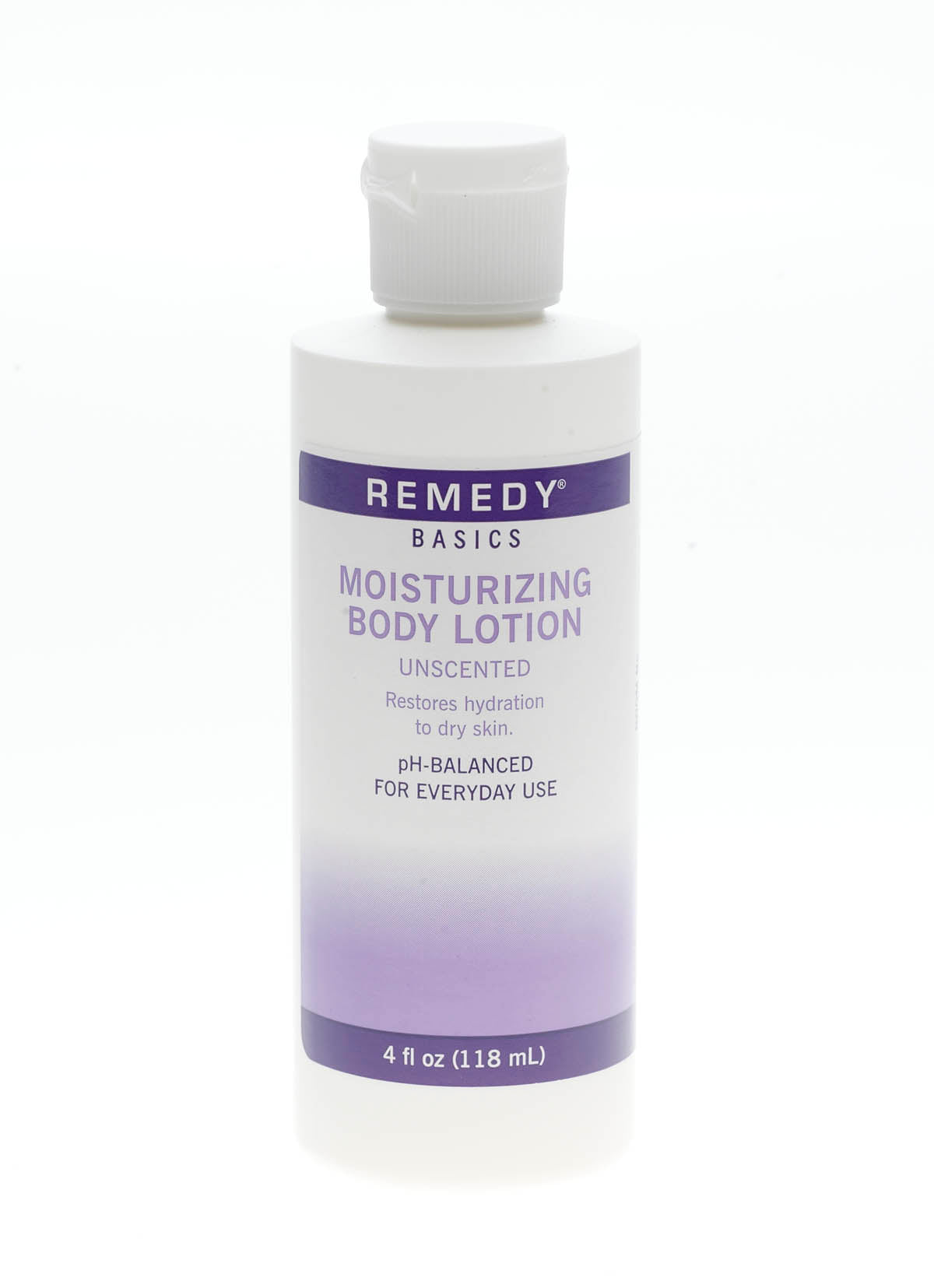 Medline Hand and Body Moisturizer Medline Remedy Essentials Moisturize 4 oz. Bottle Unscented Lotion CHG Compatible (MSC092MBL04 / CS)