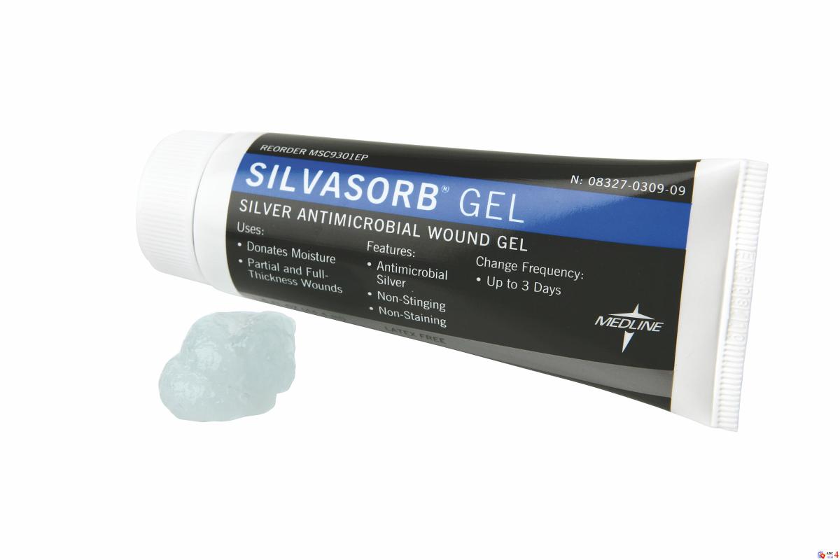 Medline Silver Wound Gel SilvaSorb NonSterile (MSC9303EP / CS)