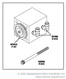 RPI MTA016 Valve Block Assembly 