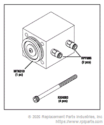 RPI MTA017 Valve Block Assembly 