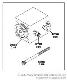 RPI MTA018 Valve Block Assembly 