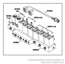 RPI MTA038 Manifold Assembly (8 Stn)