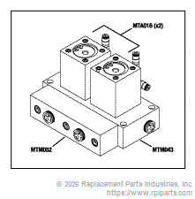 RPI MTA042 Manifold Assembly (2 Stn) 
