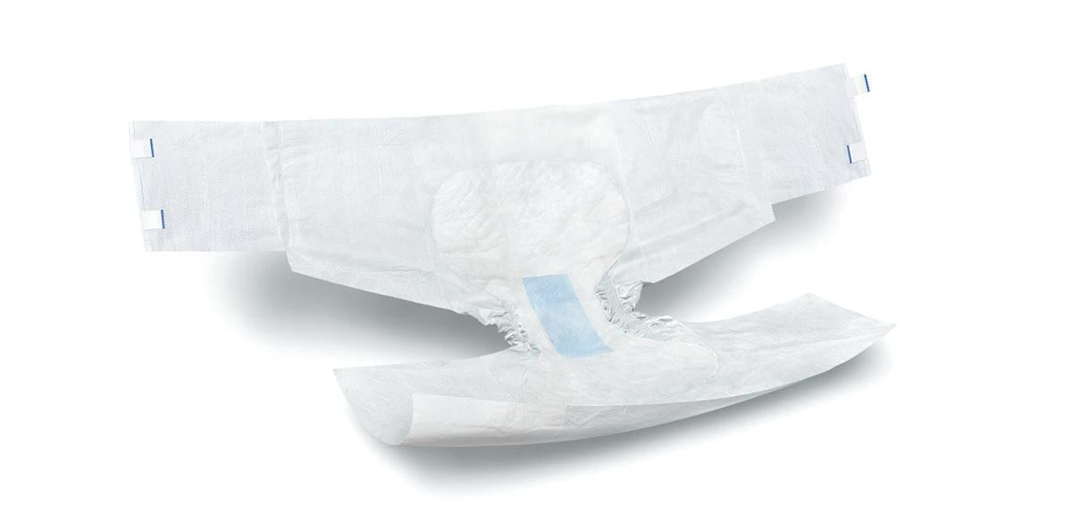 Medline Incontinence Brief FitRight Bariatric Adult 3X-Large Unisex Disposable Heavy Absorbency (MTB084 / CS) 
