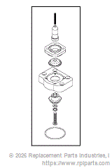 RPI MTK013 Valve Rebuild Kit (Drain/Return) 