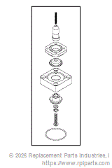 RPI MTK014 Valve Rebuild Kit (Overflow)
