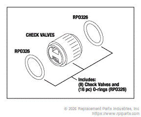 RPI MTV027 Check Valve 